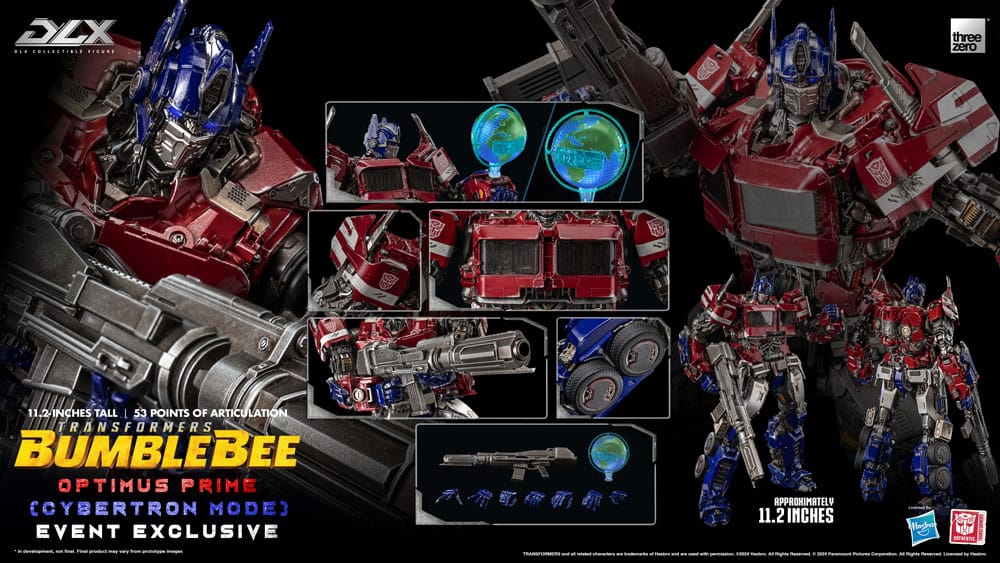 Transformers: "Bumblebee" figurine 1/6 DLX Optimus Prime Cybertron Mode 28 cm