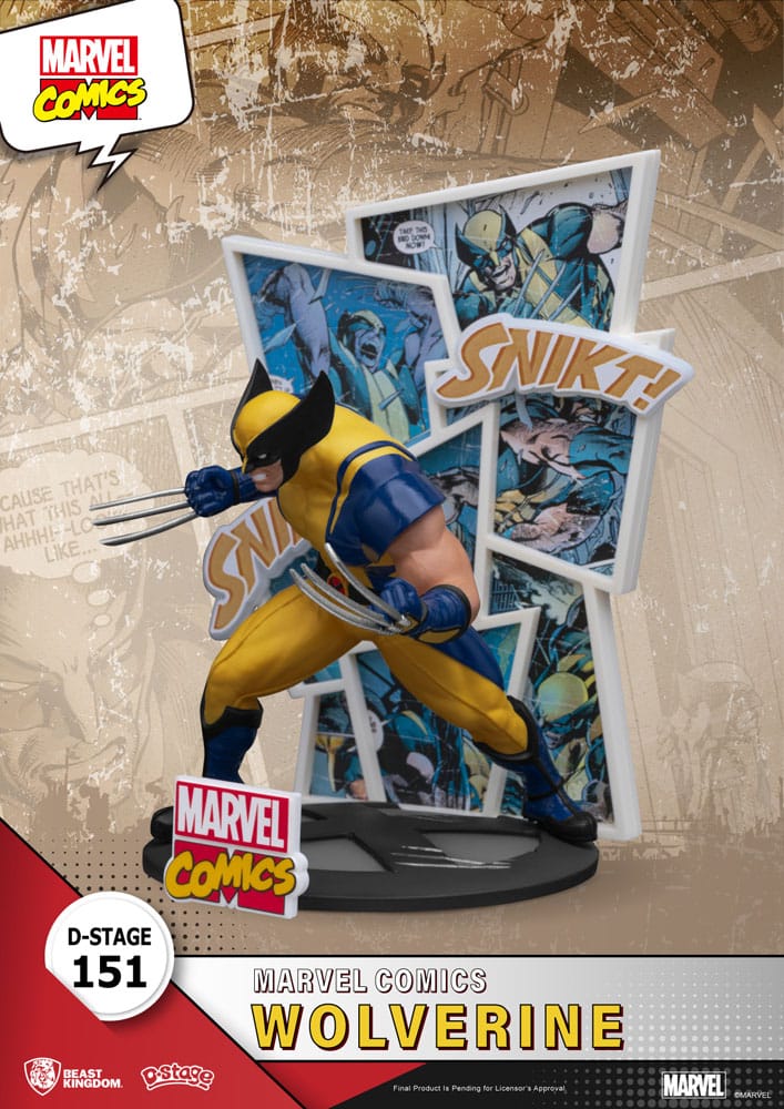 Marvel diorama PVC D-Stage Wolverine 16 cm - Toys Legacy Collection