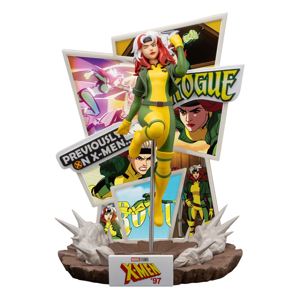 X-Men '97 diorama PVC D-Stage Rogue (SDCC Exclusive) 16 cm - Toys Legacy Collection