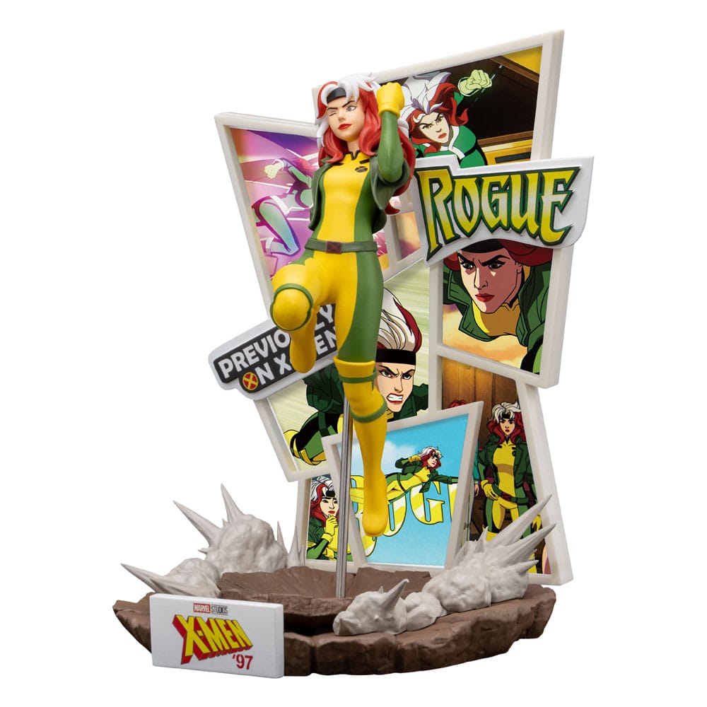 X-Men '97 diorama PVC D-Stage Rogue (SDCC Exclusive) 16 cm - Toys Legacy Collection