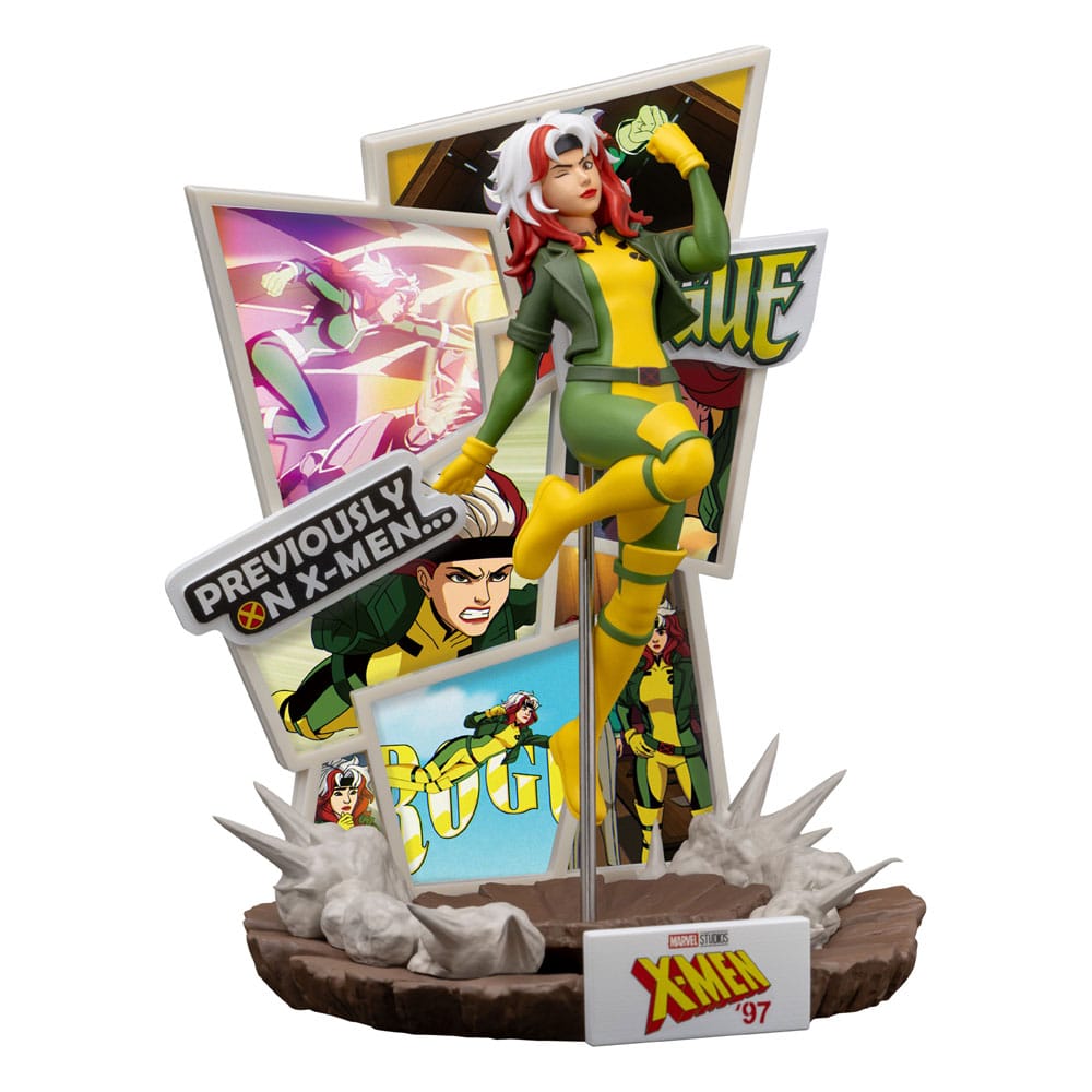 X-Men '97 diorama PVC D-Stage Rogue (SDCC Exclusive) 16 cm - Toys Legacy Collection