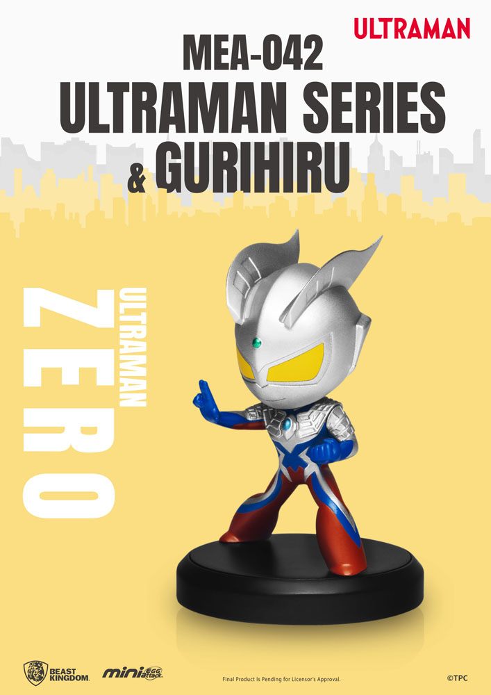 Ultraman assotiment figurines Mini Egg Attack 8 cm Ultraman Series & Gurihiru (6) - Toys Legacy Collection