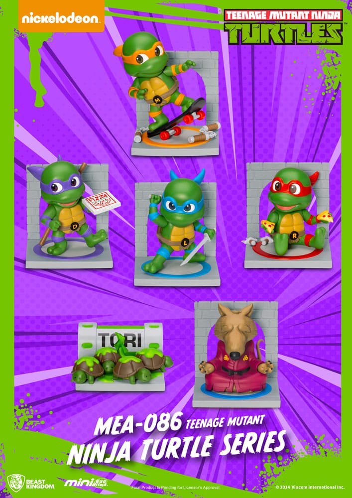 Tortues Ninja assortiment figurines Mini Egg Attack Blind Box Series (6)