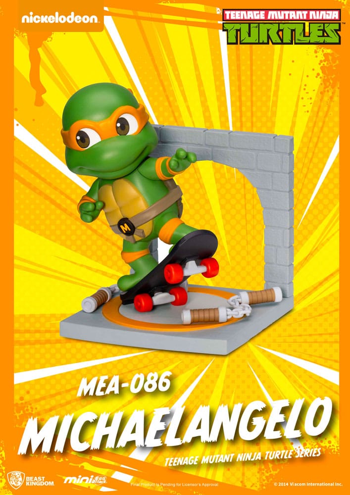 Tortues Ninja assortiment figurines Mini Egg Attack Blind Box Series (6)