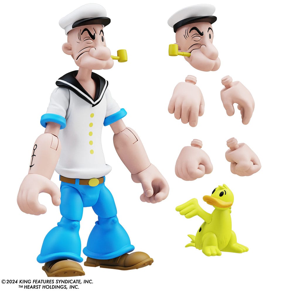 Popeye figurine Wave 03 Popeye 1st Appearance White Shirt - Toys Legacy Collection