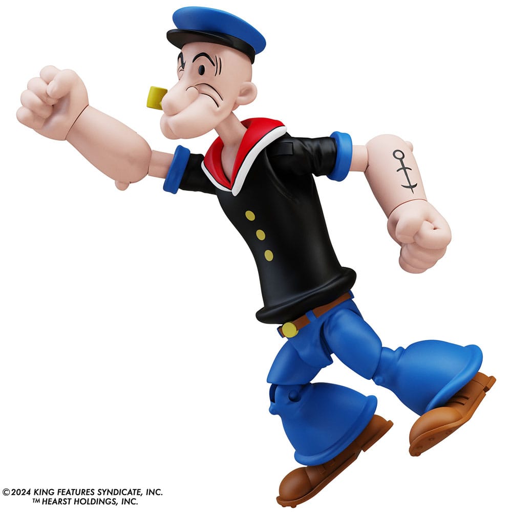 Popeye figurine Wave 03 Popeye 1st Appearance Black Shirt - Toys Legacy Collection