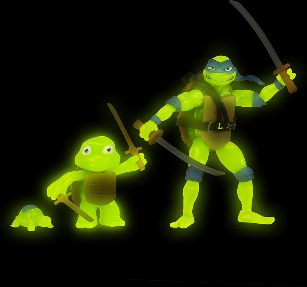 Ninja Turtles : Teenage Years pack 3 figurines Leonardo Evolution 10 cm - Toys Legacy Collection