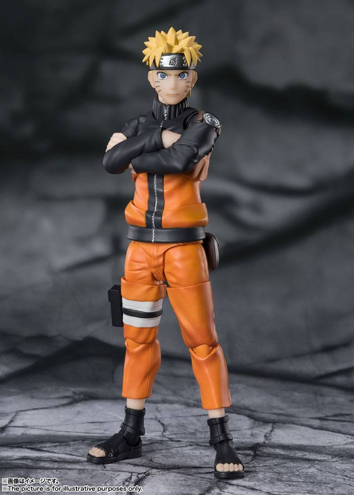 Naruto Shippuden S.H. Figuarts Naruto Uzumaki -The Jinchuuriki entrusted with Hope- 14 cm - Toys Legacy Collection