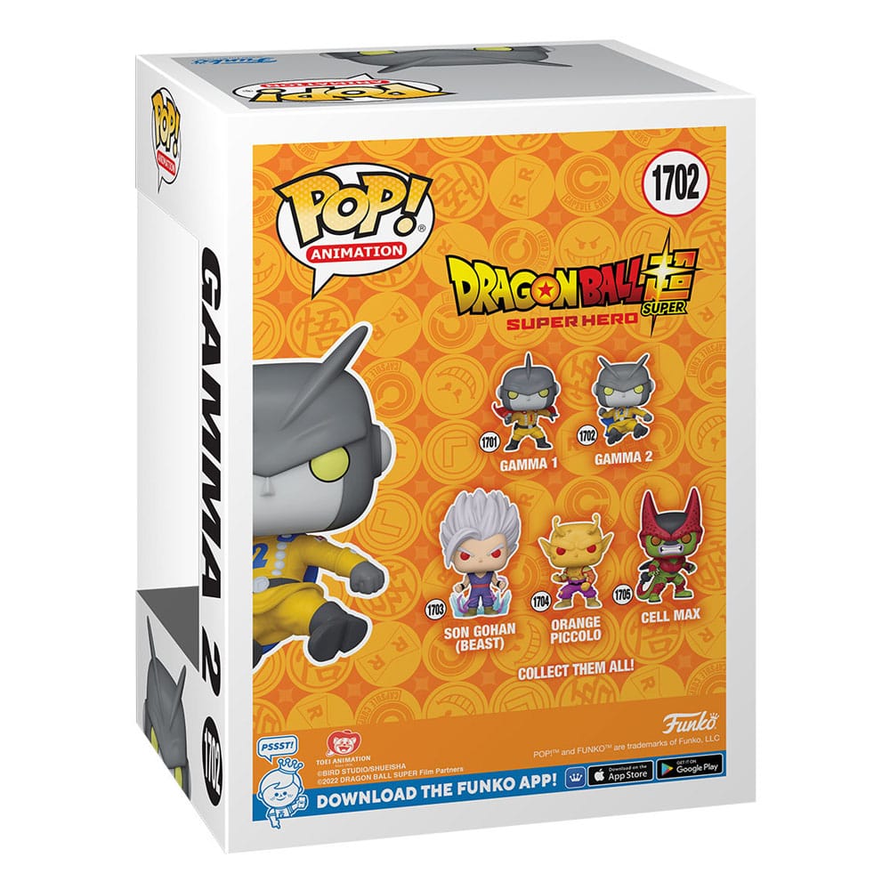 Dragon Ball Super: Super Hero POP! Animation Vinyl figurine Gamma 2 9 cm - Toys Legacy Collection