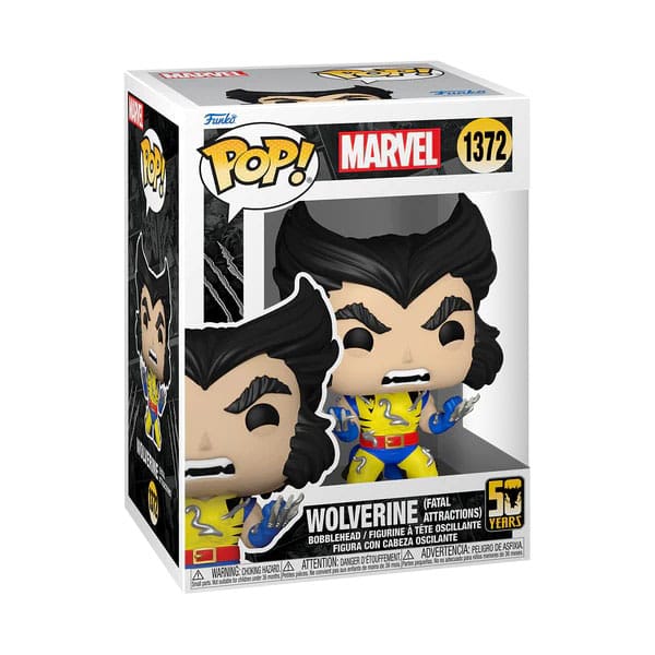 Marvel Funko POP! Wolverine 50th - Ultimate Wolverine w/ Adamantium - Toys Legacy Collection