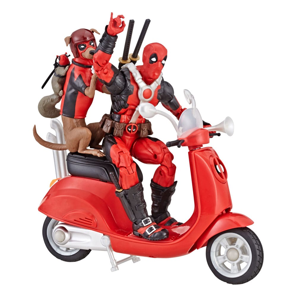 Deadpool Corps Marvel Legends véhicule avec figurine Deadpool with Scooter 15 cm - Toys Legacy Collection