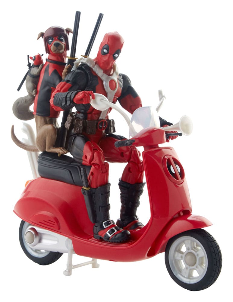 Deadpool Corps Marvel Legends véhicule avec figurine Deadpool with Scooter 15 cm - Toys Legacy Collection