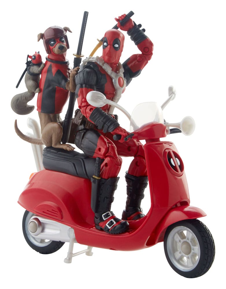 Deadpool Corps Marvel Legends véhicule avec figurine Deadpool with Scooter 15 cm - Toys Legacy Collection