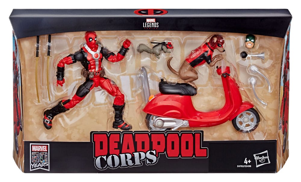 Deadpool Corps Marvel Legends véhicule avec figurine Deadpool with Scooter 15 cm - Toys Legacy Collection