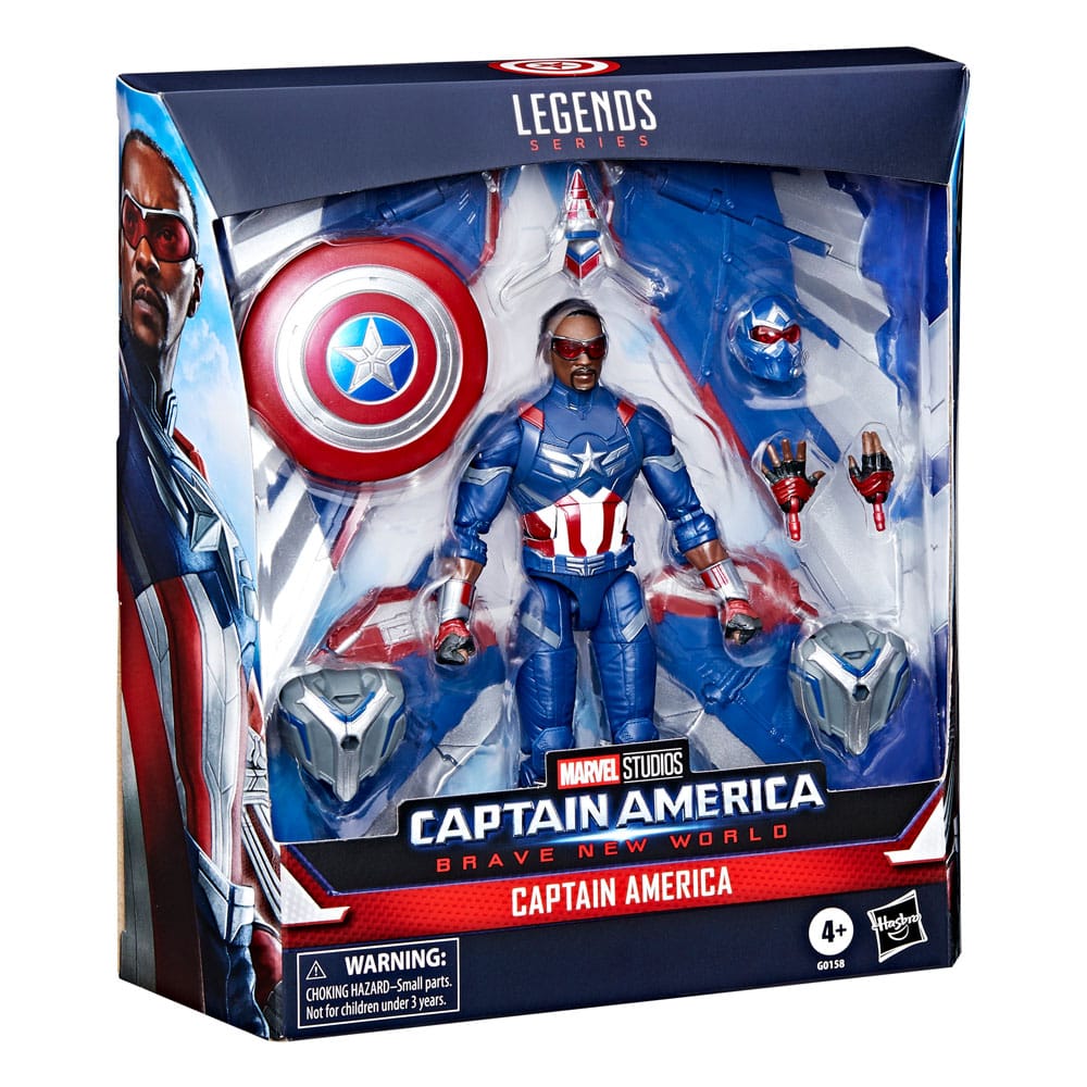 Captain America: Brave New World Marvel Legends figurine Captain America 15 cm - Toys Legacy Collection
