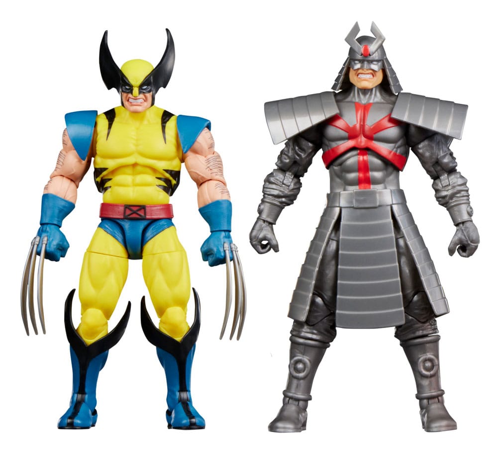 Marvel Legends Gamerverse pack 2 figurines Wolverine vs. Silver Samurai 15 cm - Toys Legacy Collection