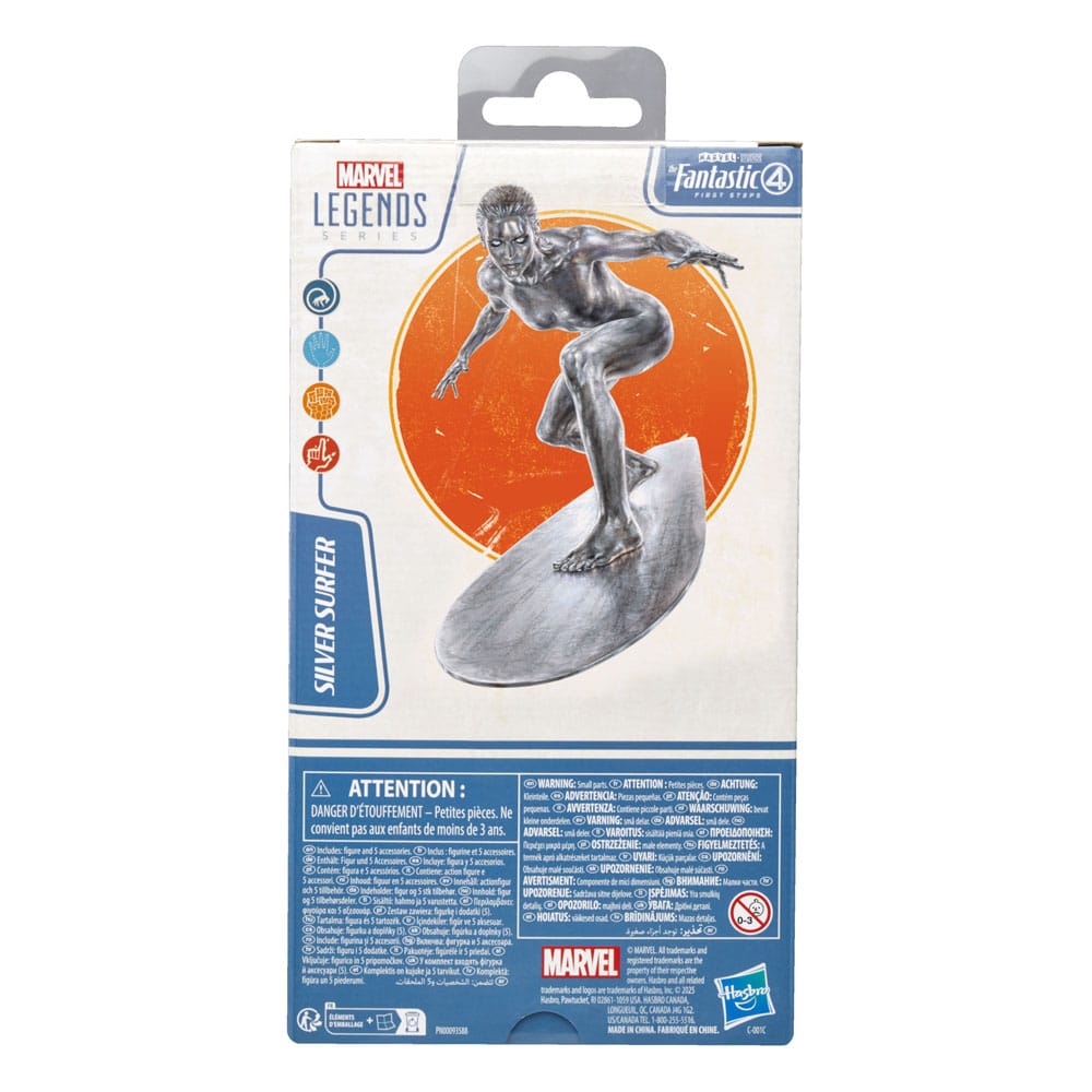 Les Quatre Fantastiques : Premiers pas Marvel Legends figurine Silver Surfer 15 cm