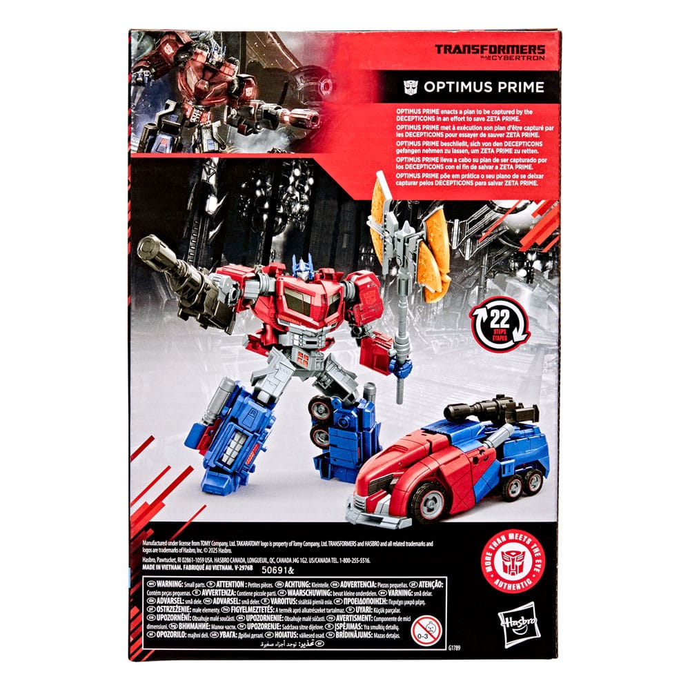 Transformers: War for Cybertron Studio Series Voyager Class figurine Optimus Prime 16 cm - Toys Legacy Collection