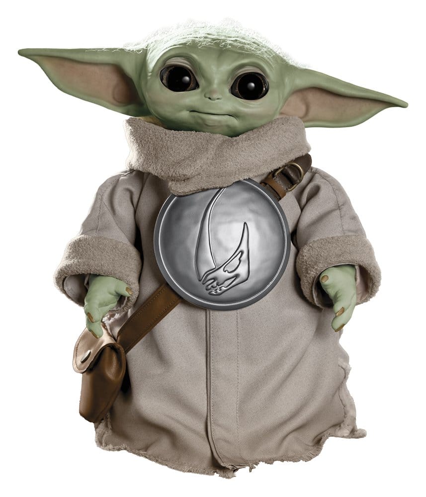 Figurine animatronique Star Wars Ultimate Grogu Special Edition de 37 cm de la marque Hasbro, avec détails réalistes et pose dynamique