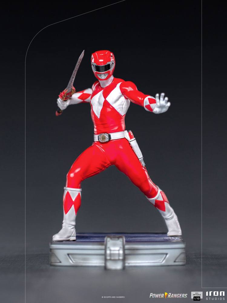 Power Rangers statuette 1/10 BDS Art Scale Red Ranger - Toys Legacy Collection
