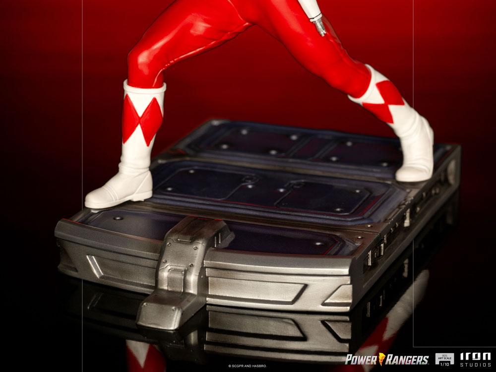 Power Rangers statuette 1/10 BDS Art Scale Red Ranger - Toys Legacy Collection