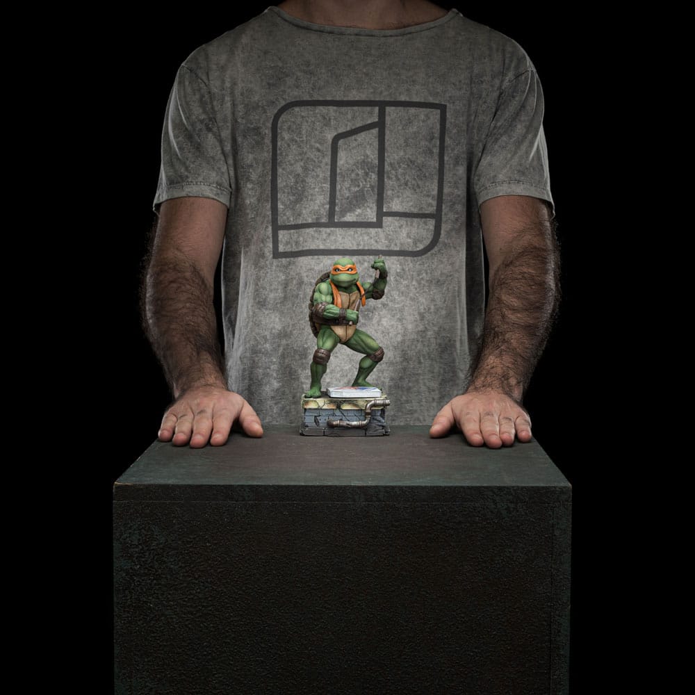 Tortues Ninja statuette 1/10 Art Scale Michelangelo 19 cm - Toys Legacy Collection