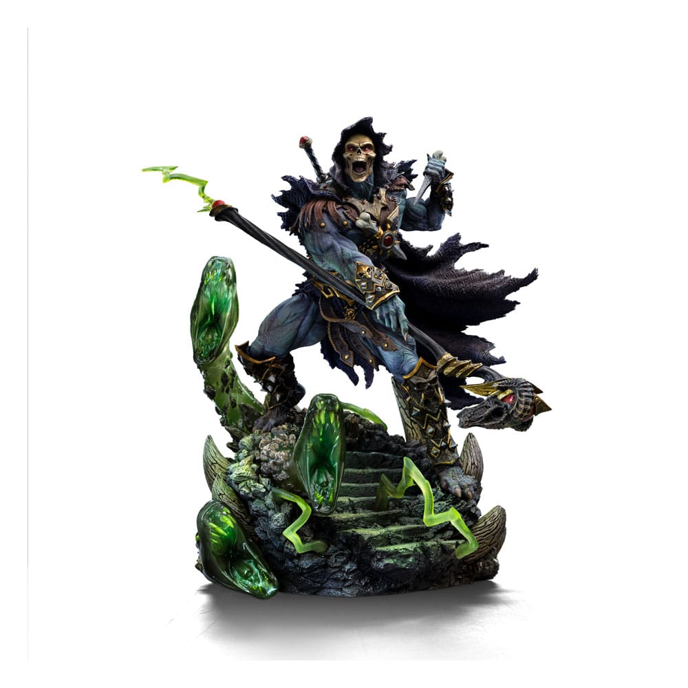 Masters of the Universe statuette 1/10 Deluxe Art Scale Skeletor Unleashed 23 cm - Toys Legacy Collection