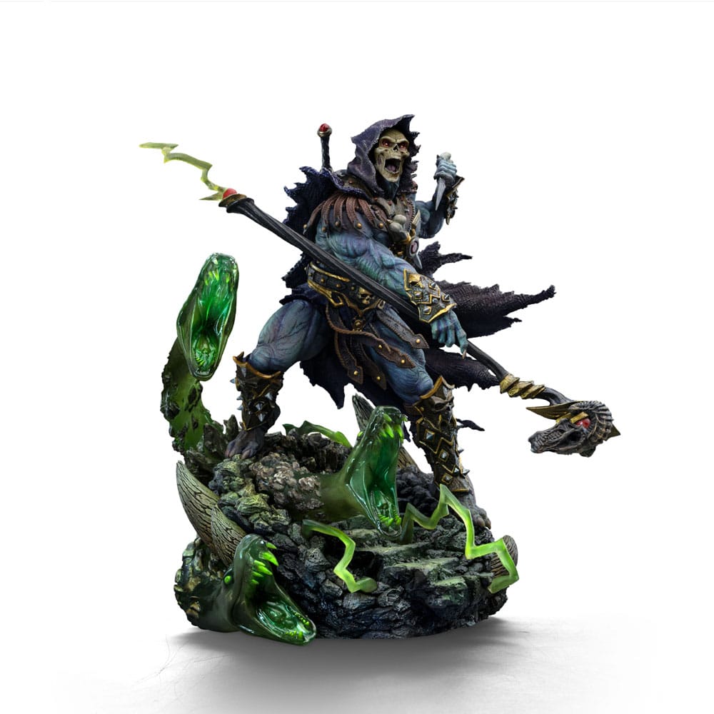 Masters of the Universe statuette 1/10 Deluxe Art Scale Skeletor Unleashed 23 cm - Toys Legacy Collection
