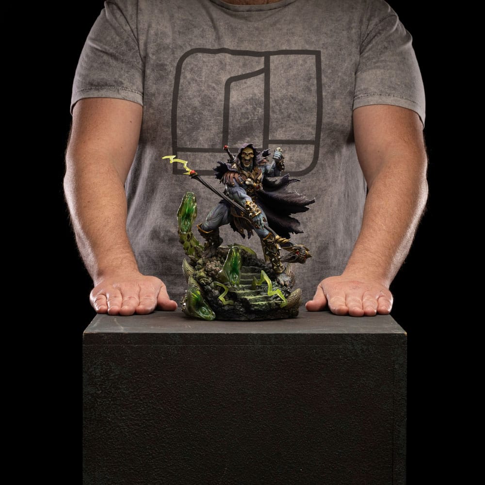 Masters of the Universe statuette 1/10 Deluxe Art Scale Skeletor Unleashed 23 cm - Toys Legacy Collection