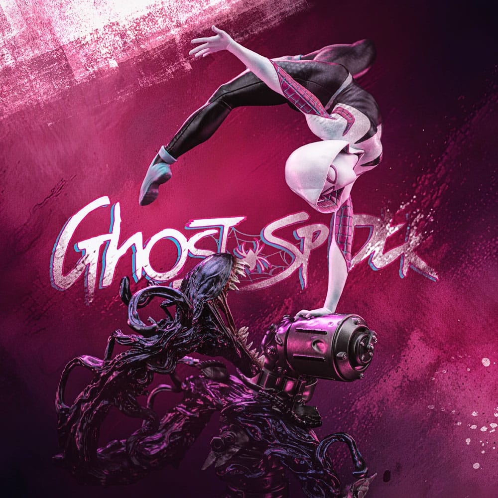 SPIDER-MAN VS VILLAINS - Ghost Spider - Statuette Art Scale 1/10 34cm