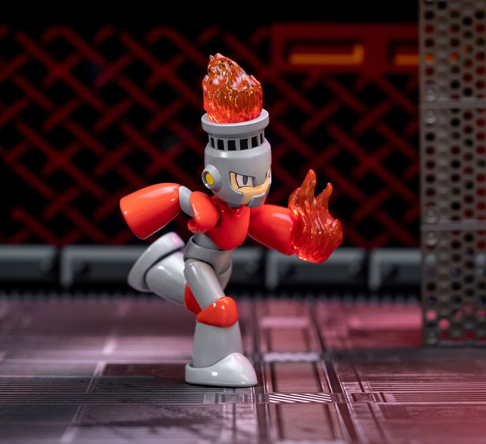 Mega Man figurine Fire Man 11 cm - Toys Legacy Collection
