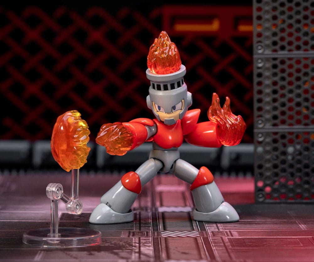 Mega Man figurine Fire Man 11 cm - Toys Legacy Collection