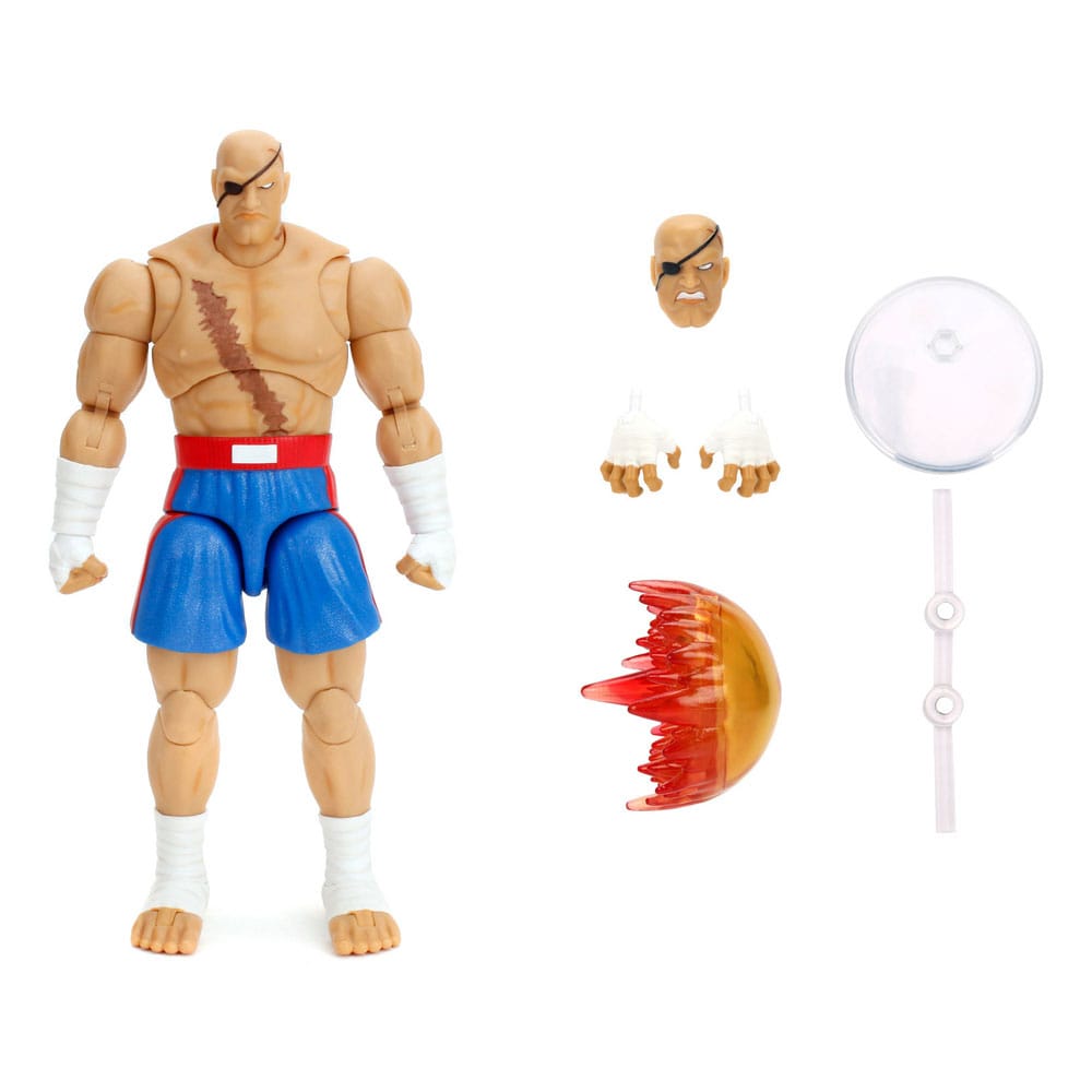 Ultra Street Fighter II: The Final Challengers figurine 1/12 Sagat 19 cm - Toys Legacy Collection