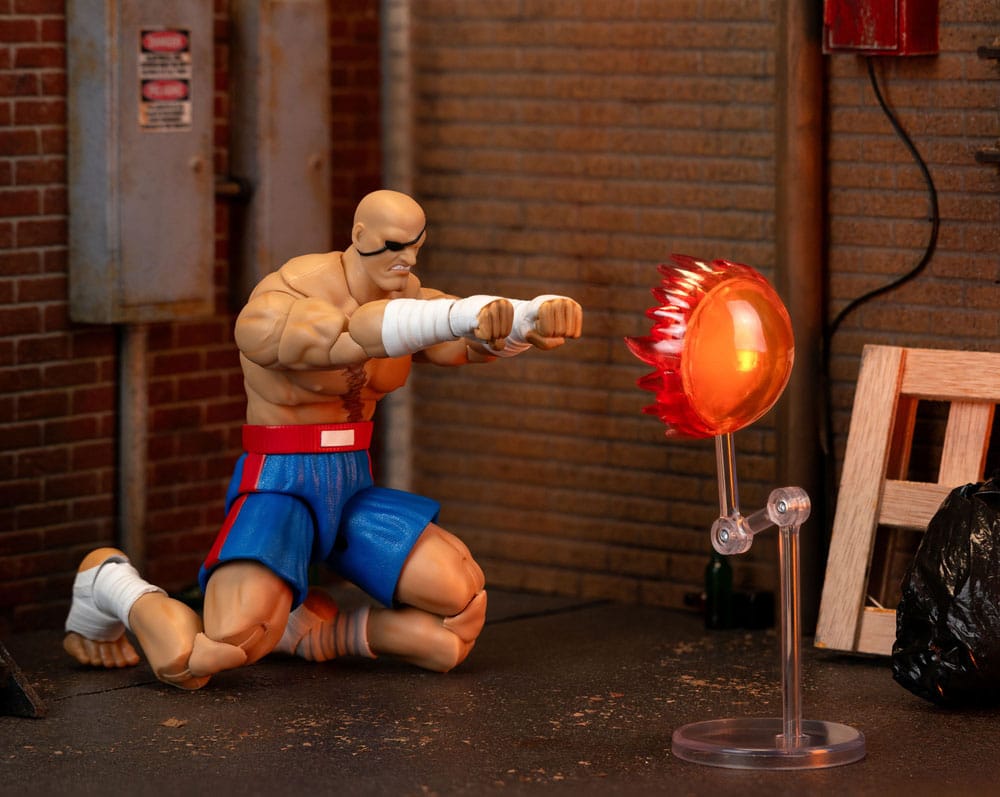 Ultra Street Fighter II: The Final Challengers figurine 1/12 Sagat 19 cm - Toys Legacy Collection