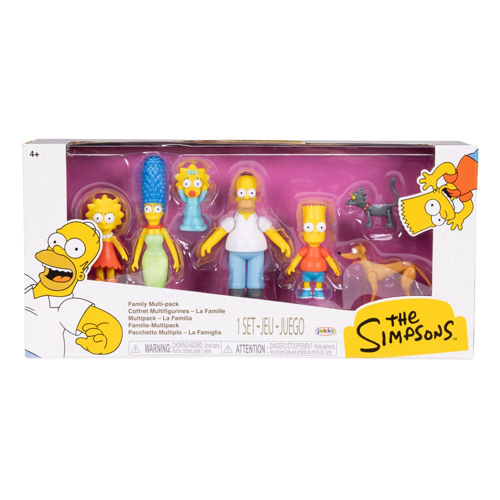 Les Simpsons pack 7 figurines