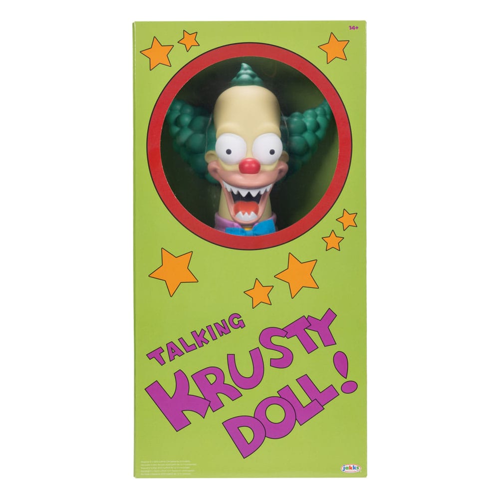 Les Simpson peluche parlante Krusty 44 cm *ANGLAIS* - Toys Legacy Collection
