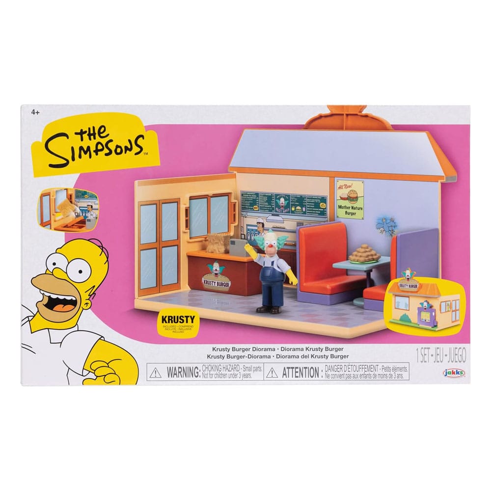 Simpsons Playset Krusty Burger