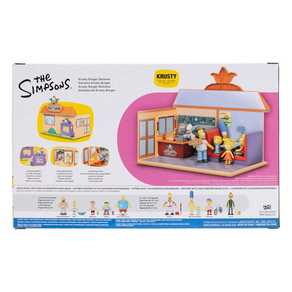 Simpsons Playset Krusty Burger