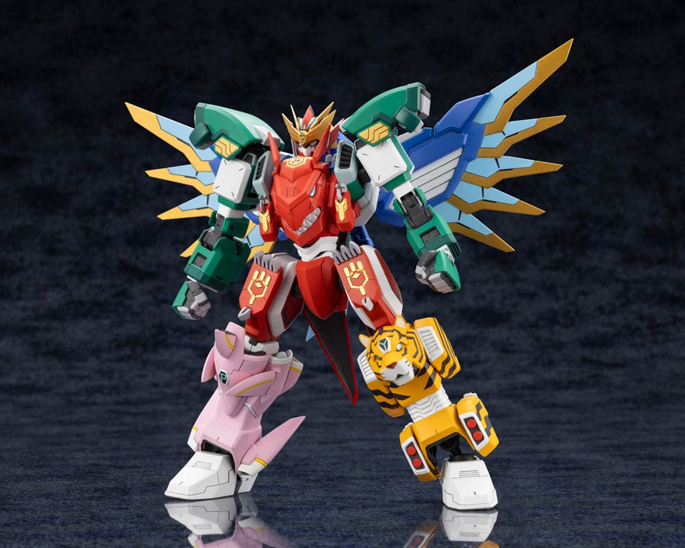 The Red Ranger Becomes an Adventurer in Another World figurine Plastic Model Kit Maximum Kizuna Kaiser 17 cm - Toys Legacy Collection
