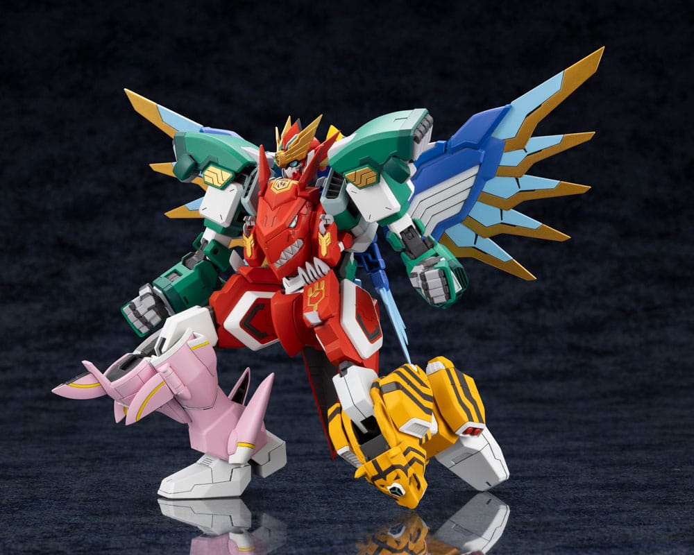The Red Ranger Becomes an Adventurer in Another World figurine Plastic Model Kit Maximum Kizuna Kaiser 17 cm - Toys Legacy Collection