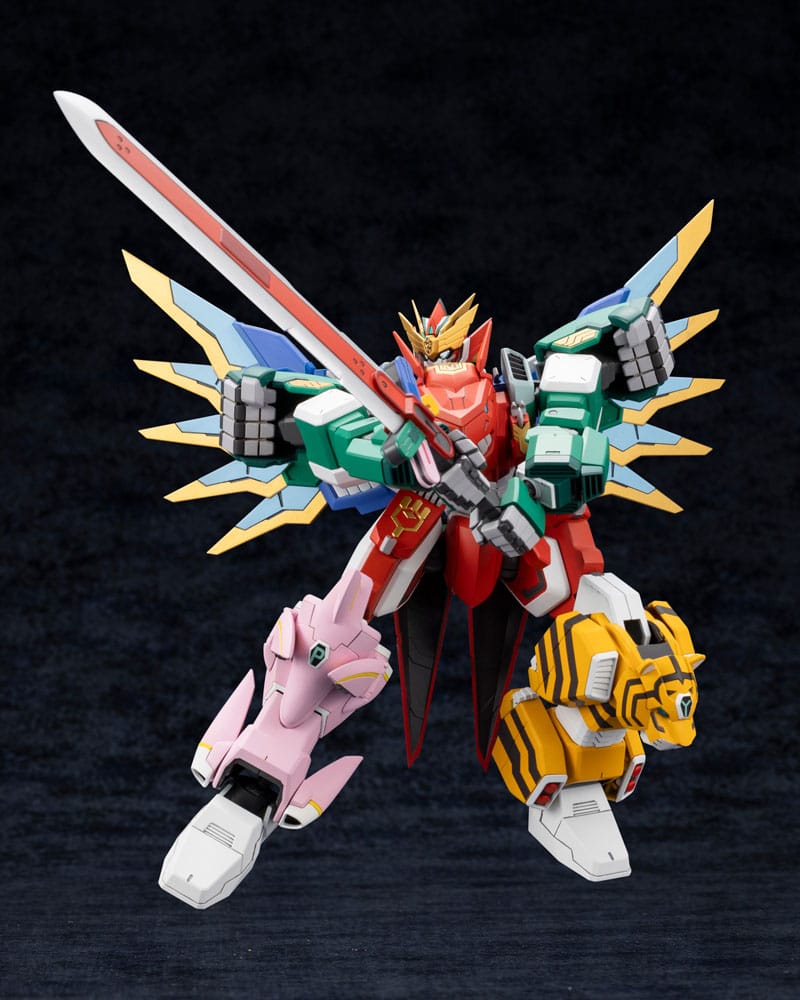 The Red Ranger Becomes an Adventurer in Another World figurine Plastic Model Kit Maximum Kizuna Kaiser 17 cm - Toys Legacy Collection