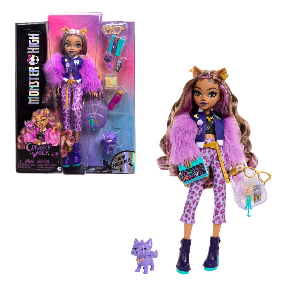 Monster High poupée Clawdeen Wolf 25 cm b