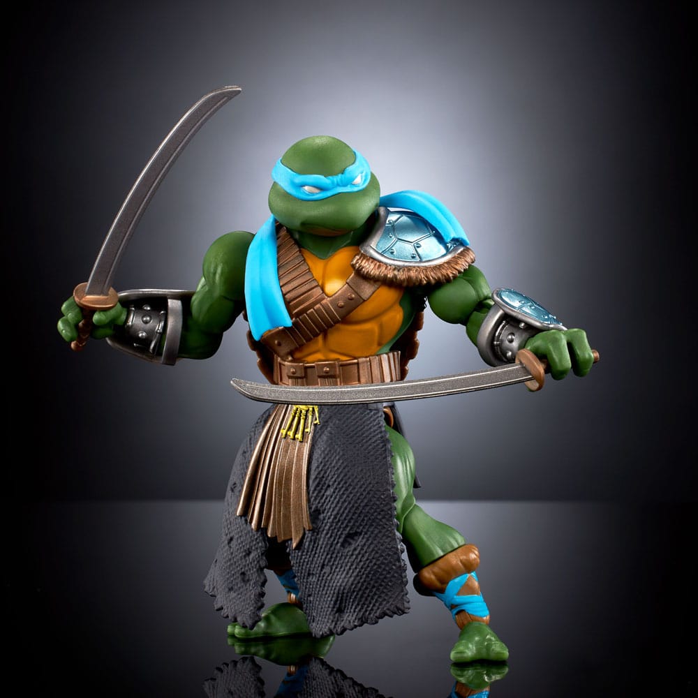 MOTU x TMNT: Turtles of Grayskull figurine Stealth Armor Leonardo 14 cm - Toys Legacy Collection