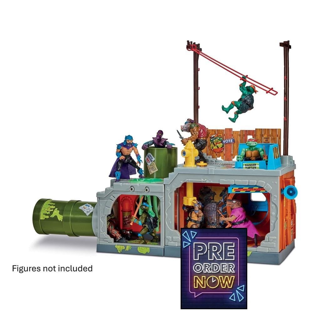 Tortues Ninja Secret Sewer Lid Playset