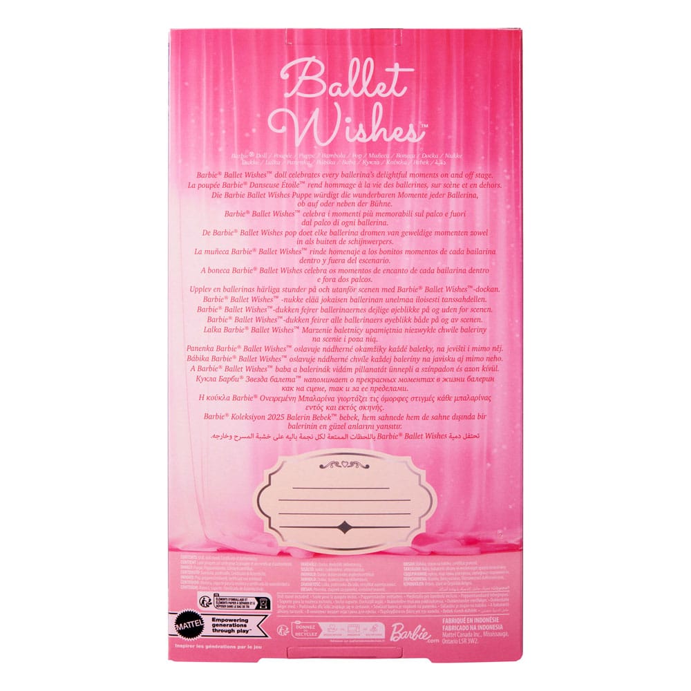 Barbie Signature poupée Ballet Wishes - Toys Legacy Collection