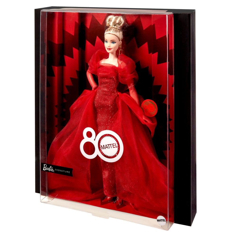 Barbie Signature poupée 80th Anniversary Blonde - Toys Legacy Collection