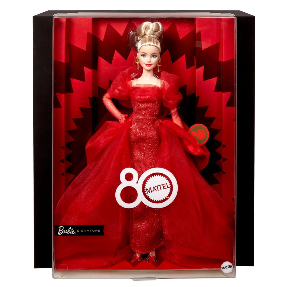 Barbie Signature poupée 80th Anniversary Blonde - Toys Legacy Collection