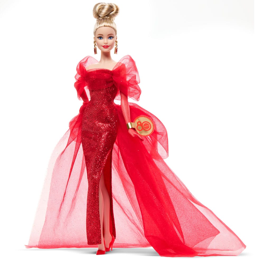 Barbie Signature poupée 80th Anniversary Blonde - Toys Legacy Collection