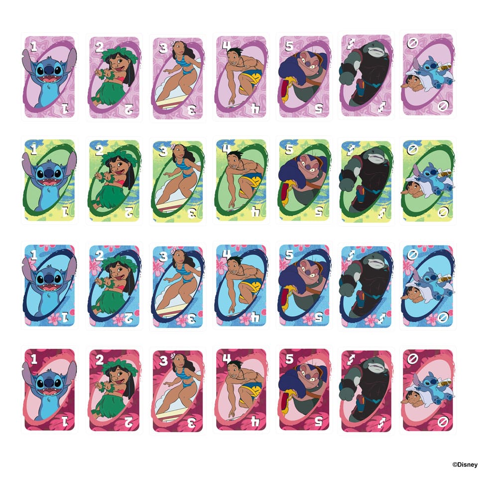 UNO : Lilo & Stitch jeu de cartes - Toys Legacy Collection