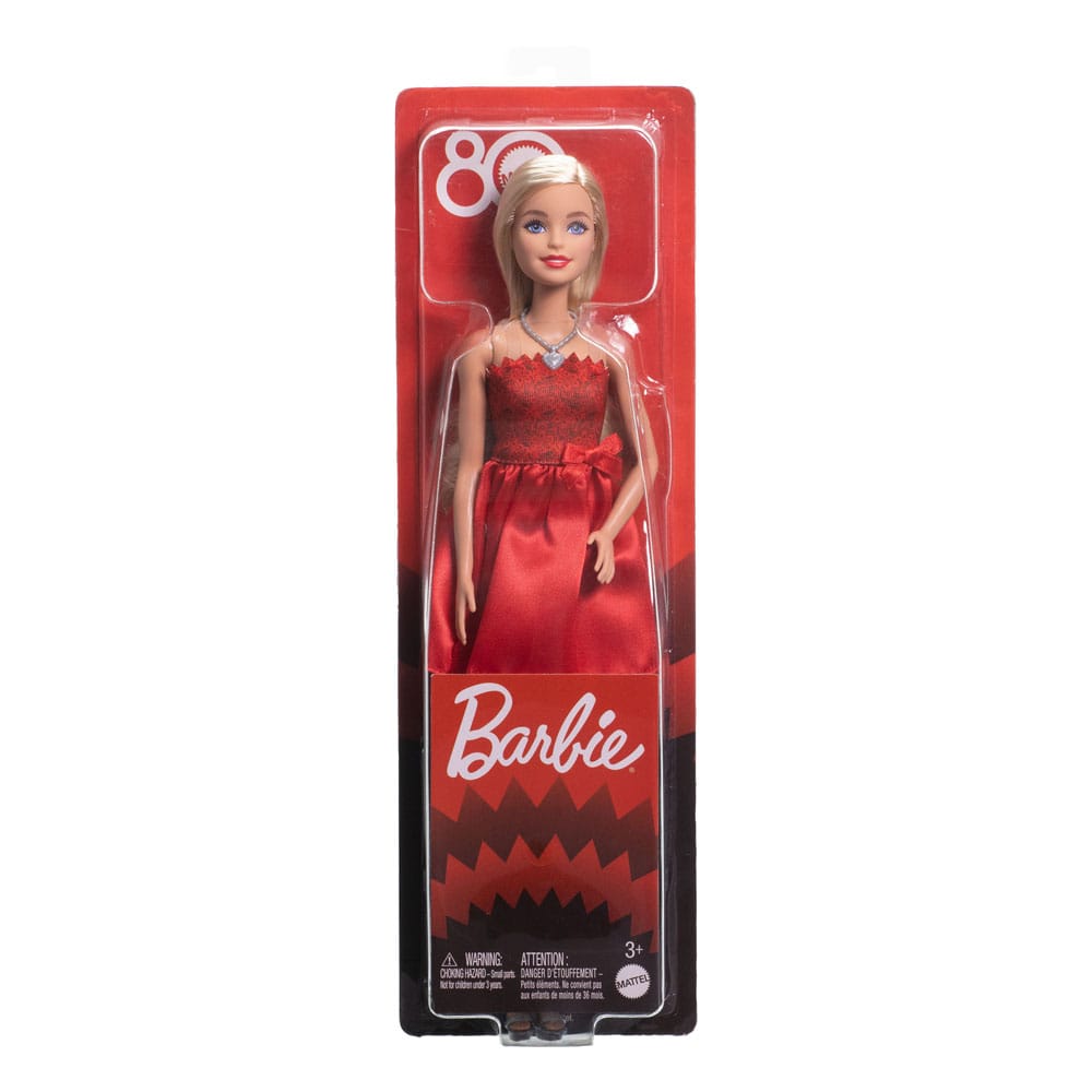Barbie 80th Anniversary poupée Ruby Red - Toys Legacy Collection